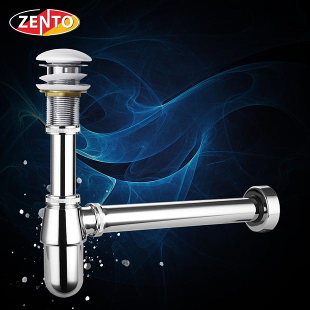 BỘ XI NHÔNG LAVABO XẢ NHẤN ZENTO ZXP117