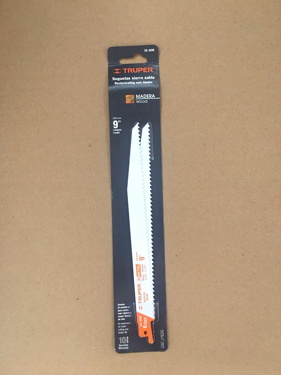 LƯỠI CƯA KIẾM GỖ TRUPER 10788