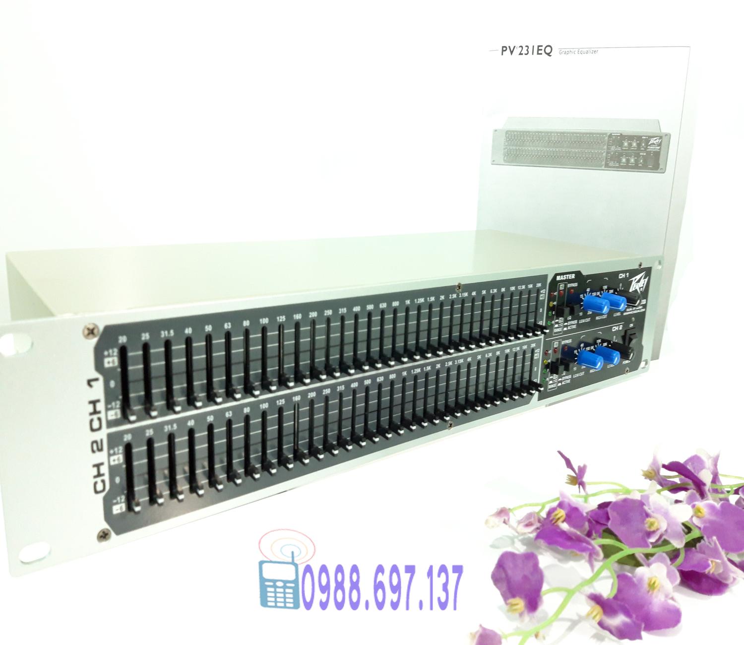 Bộ lọc tiếng Equalizer PEAVEY PV 231EQ