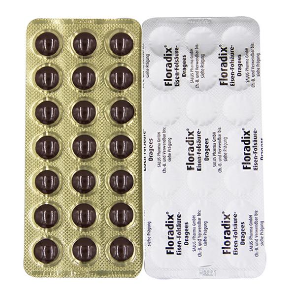 Sắt viên hữu cơ Floradix hộp 84 viên