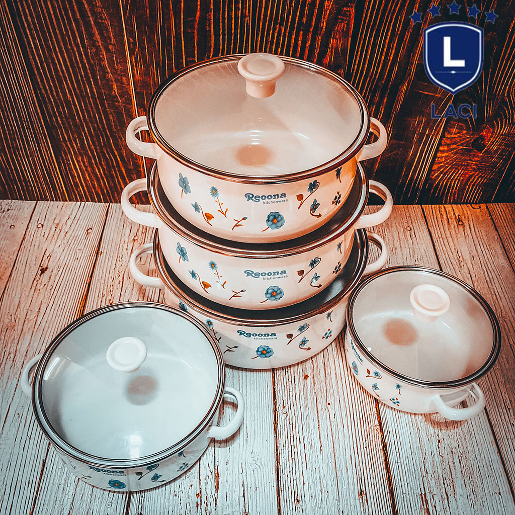 BỘ NỒI 5 CHI TIẾT CERAMIC REOONA