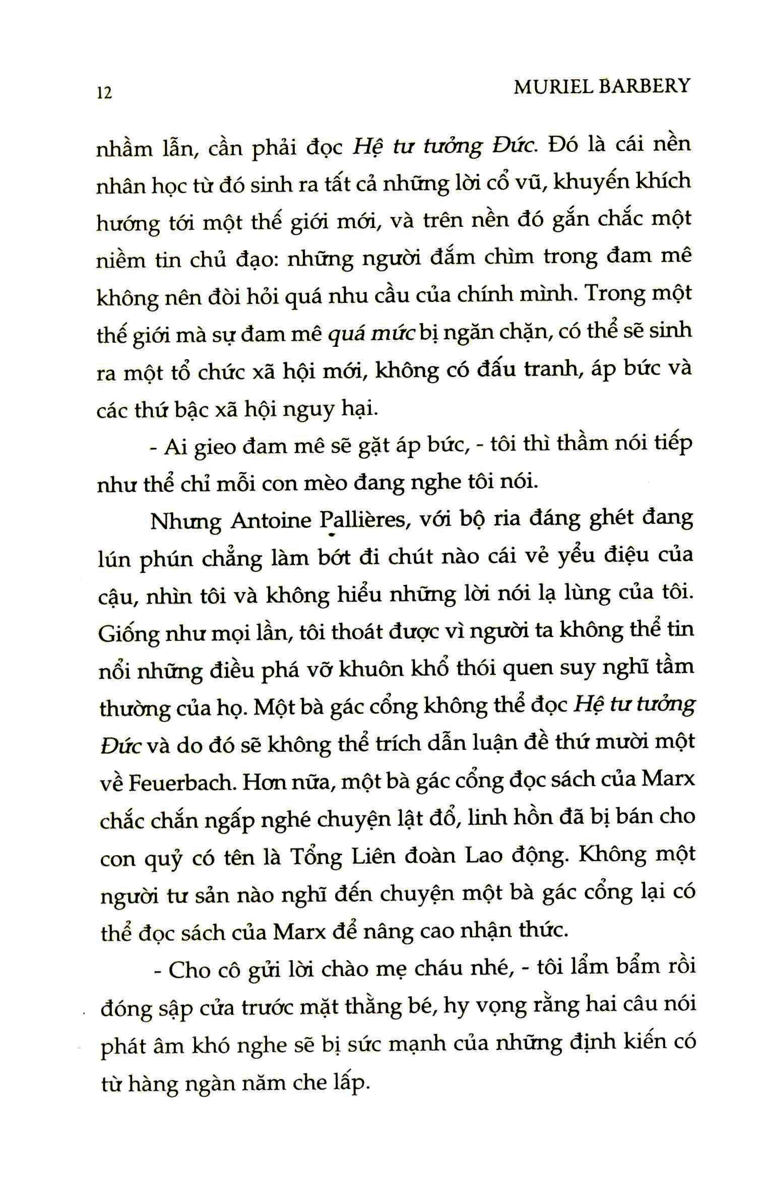 Nhím thanh lịch - Muriel Barbery