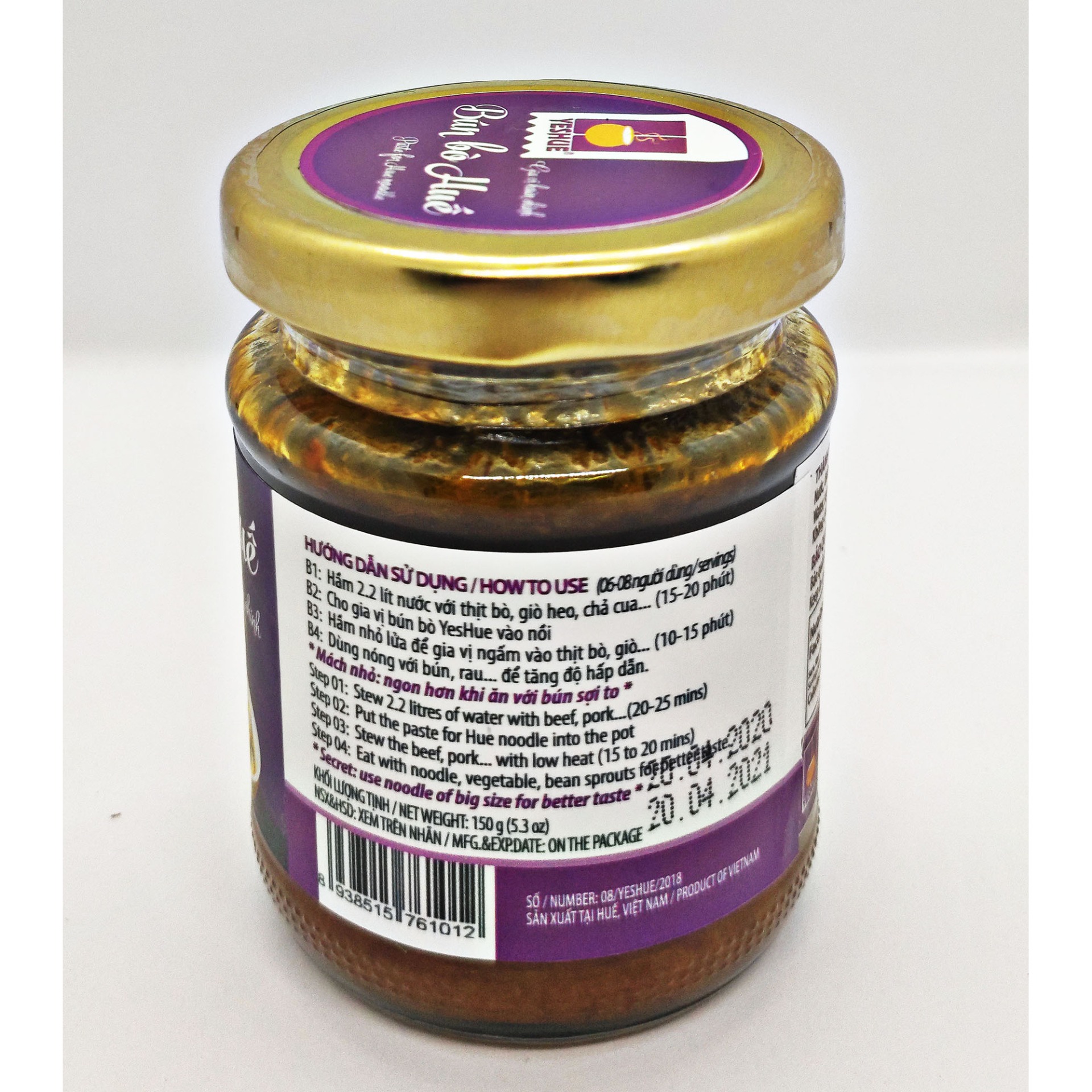 Gia Vị Bún Bò YESHUE 150g