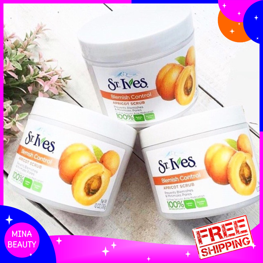 Tẩy Da Chết Chiết Xuất Quả Mơ St.Ives Fresh Skin Apricot Scrub 170g