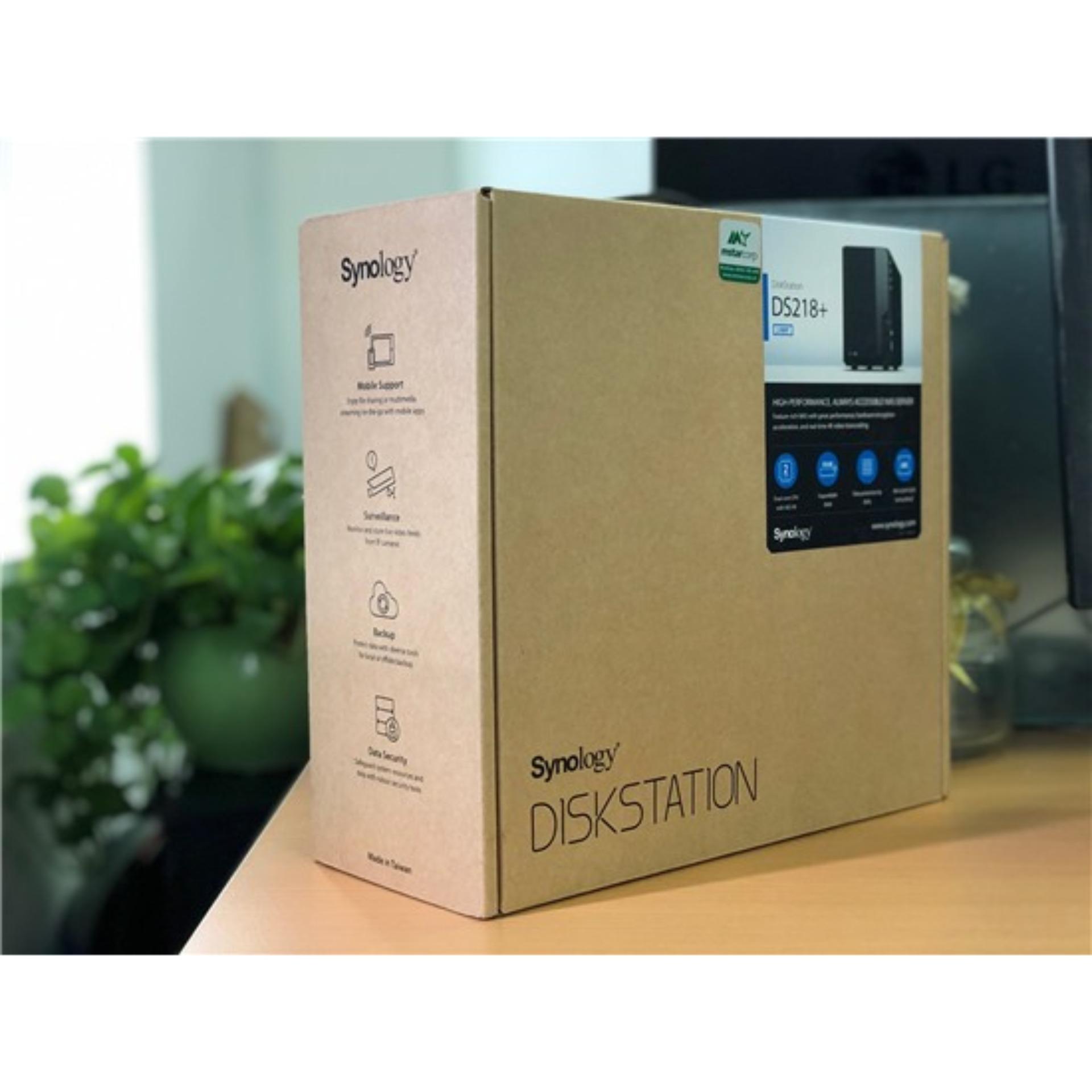 Ổ lưu trữ mạng Synology DS218+ (chưa có ổ cứng)