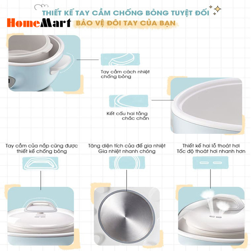 Nồi Nấu Chậm Bear DDZ-C25E1