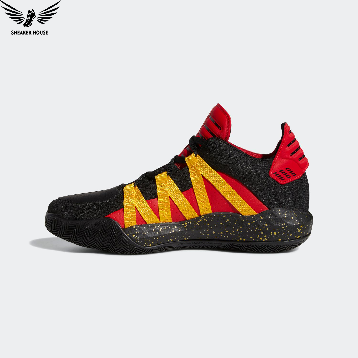 Giày bóng rổ Adidas Dame 6 scarlet gold metallic EH1994