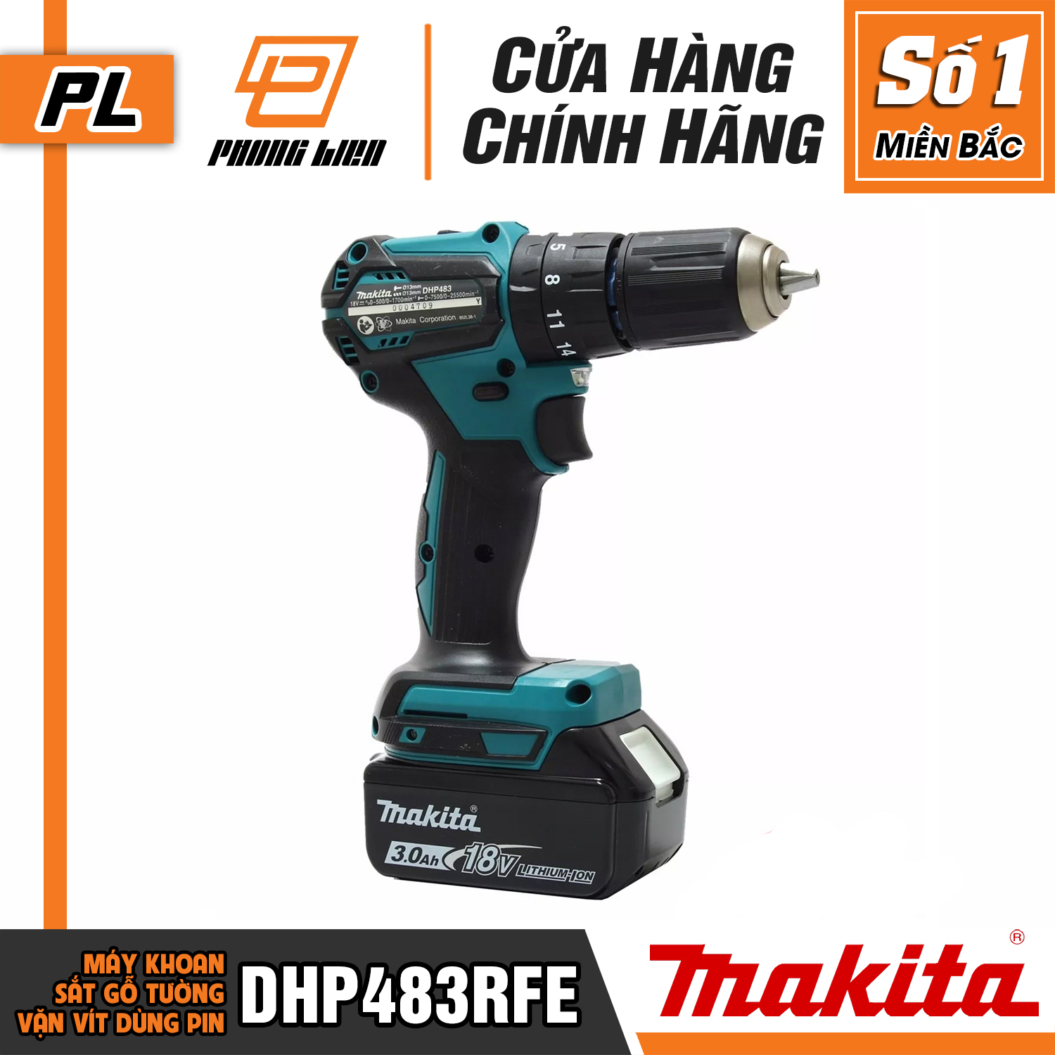 MÁY KHOAN MAKITA DHP483RFE