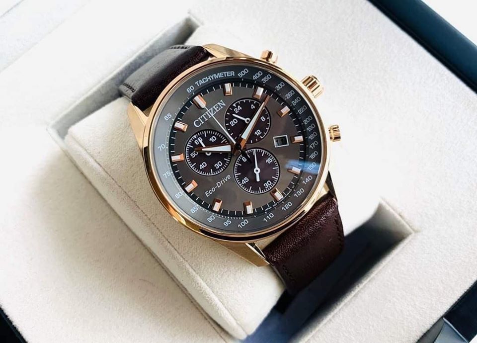 Đồng Hồ Nam Dây Da Citizen AT2393-17H
