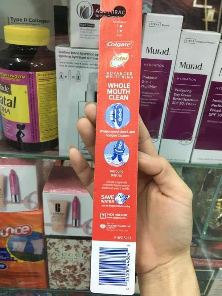 Bàn chải đánh răng Colgate 360 Optic
