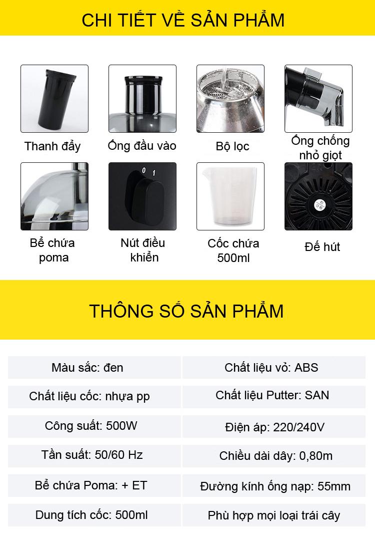 Máy ép trái cây Philips HR1832