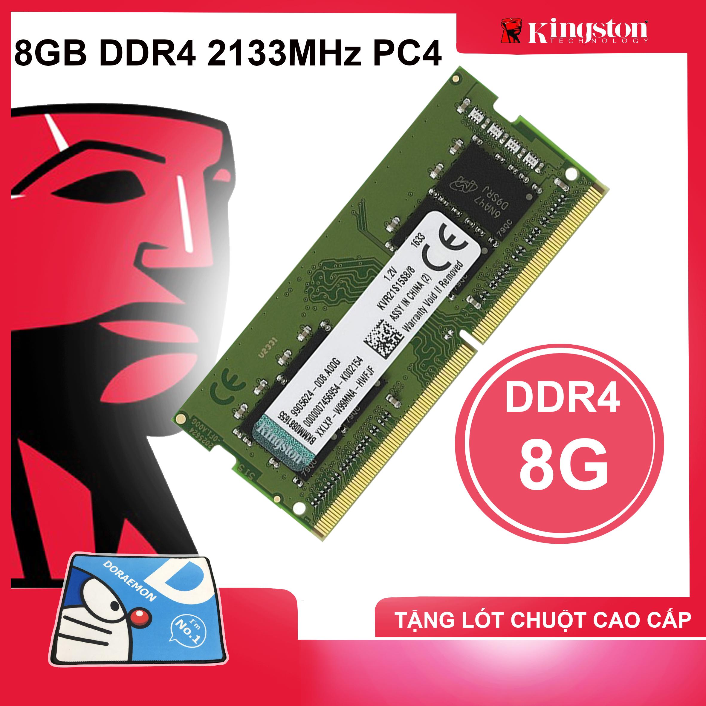 Ram laptop Kingston 8GB DDR4 Bus 2133 KVR21S15S8/8
