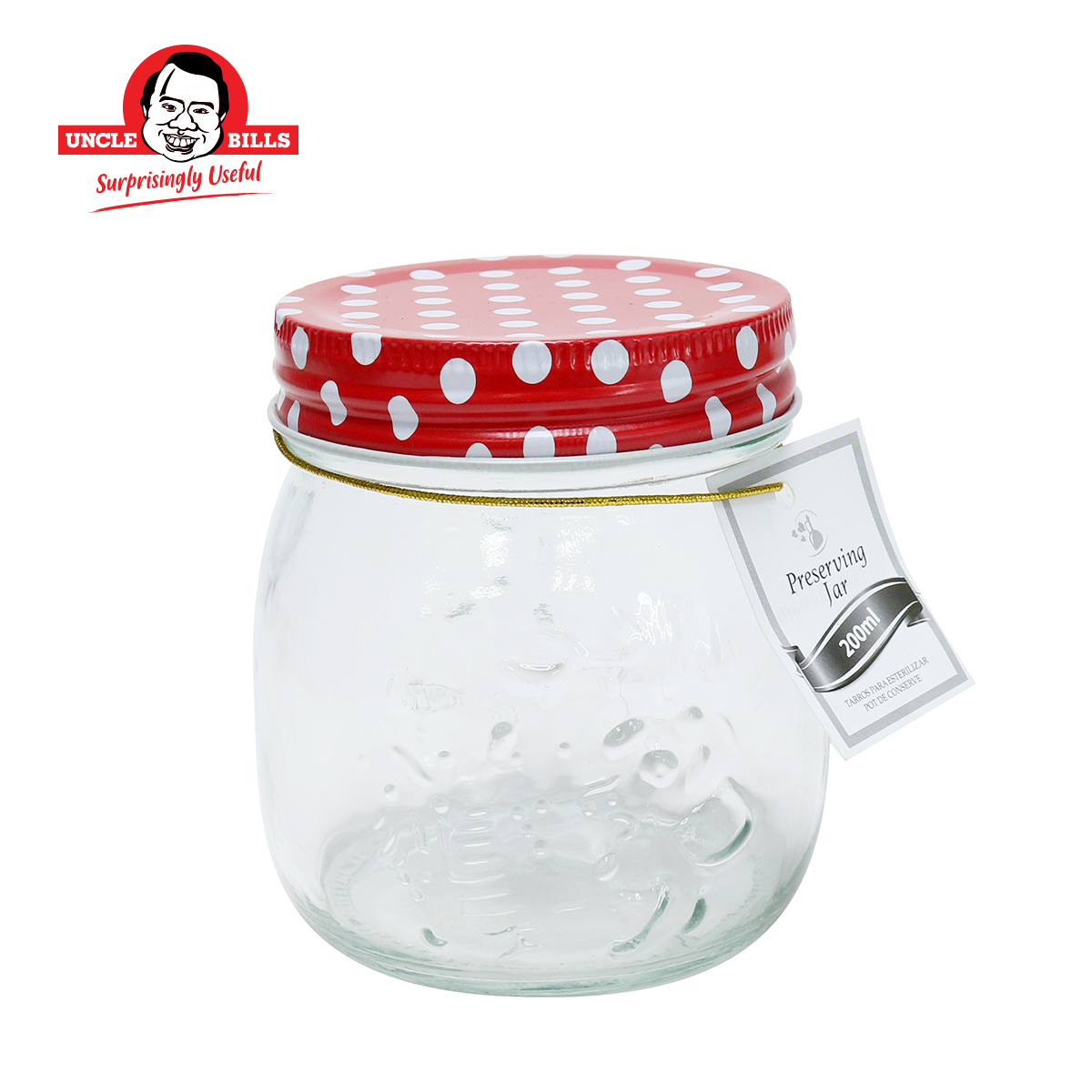 Hũ thủy tinh đựng thực phẩm 200ml UBL KS0699