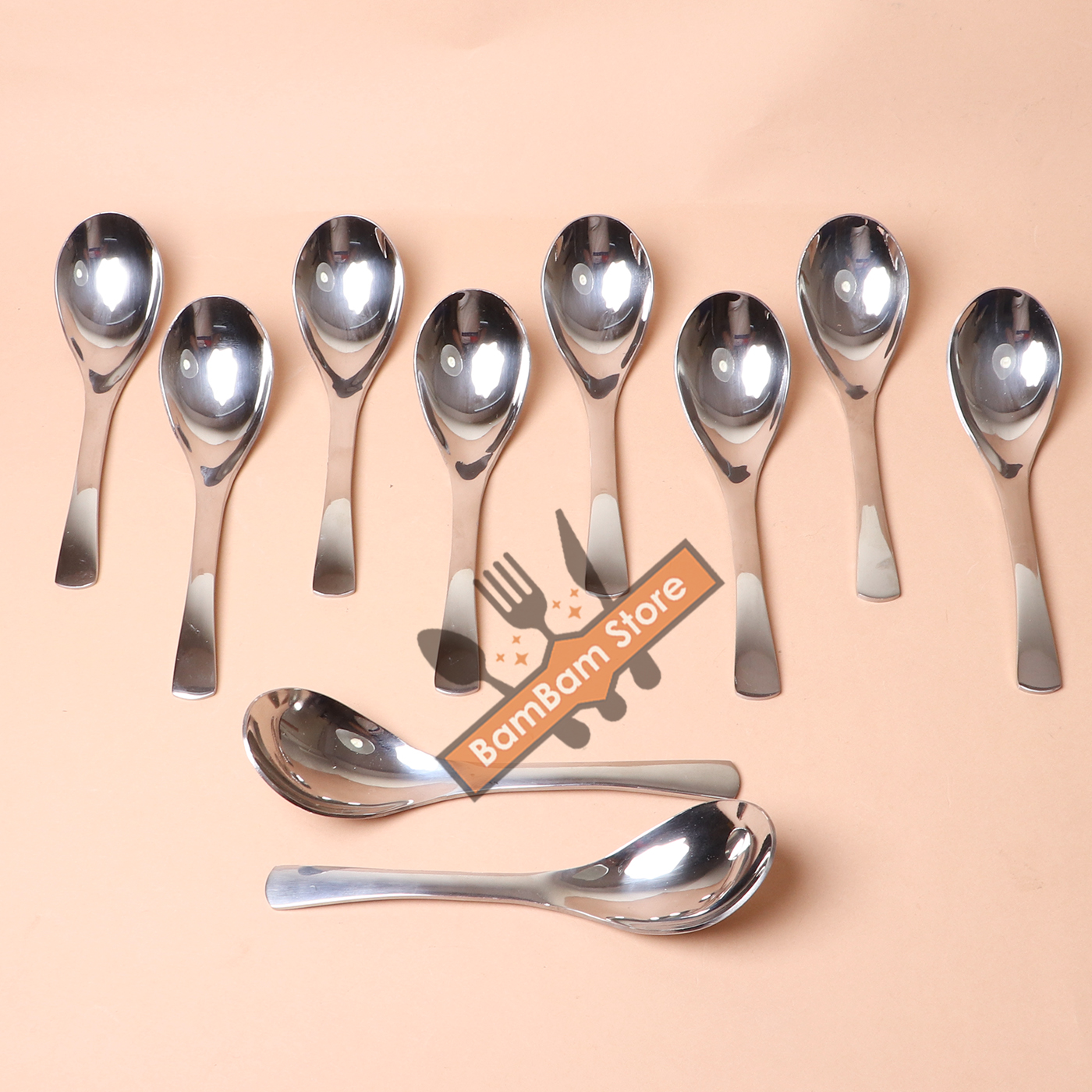 BỘ 10 MUỖNG SOUP BẦU MSB10
