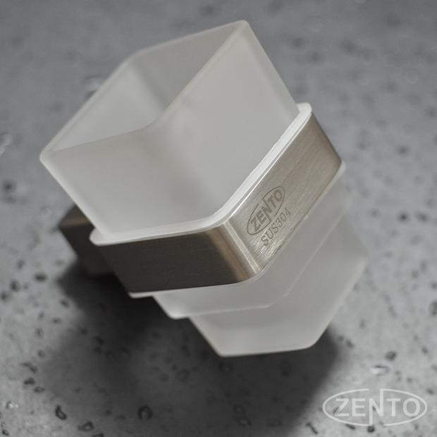 CỐC THỦY TINH KÈM KỆ ĐƠN ZENTO HC4803