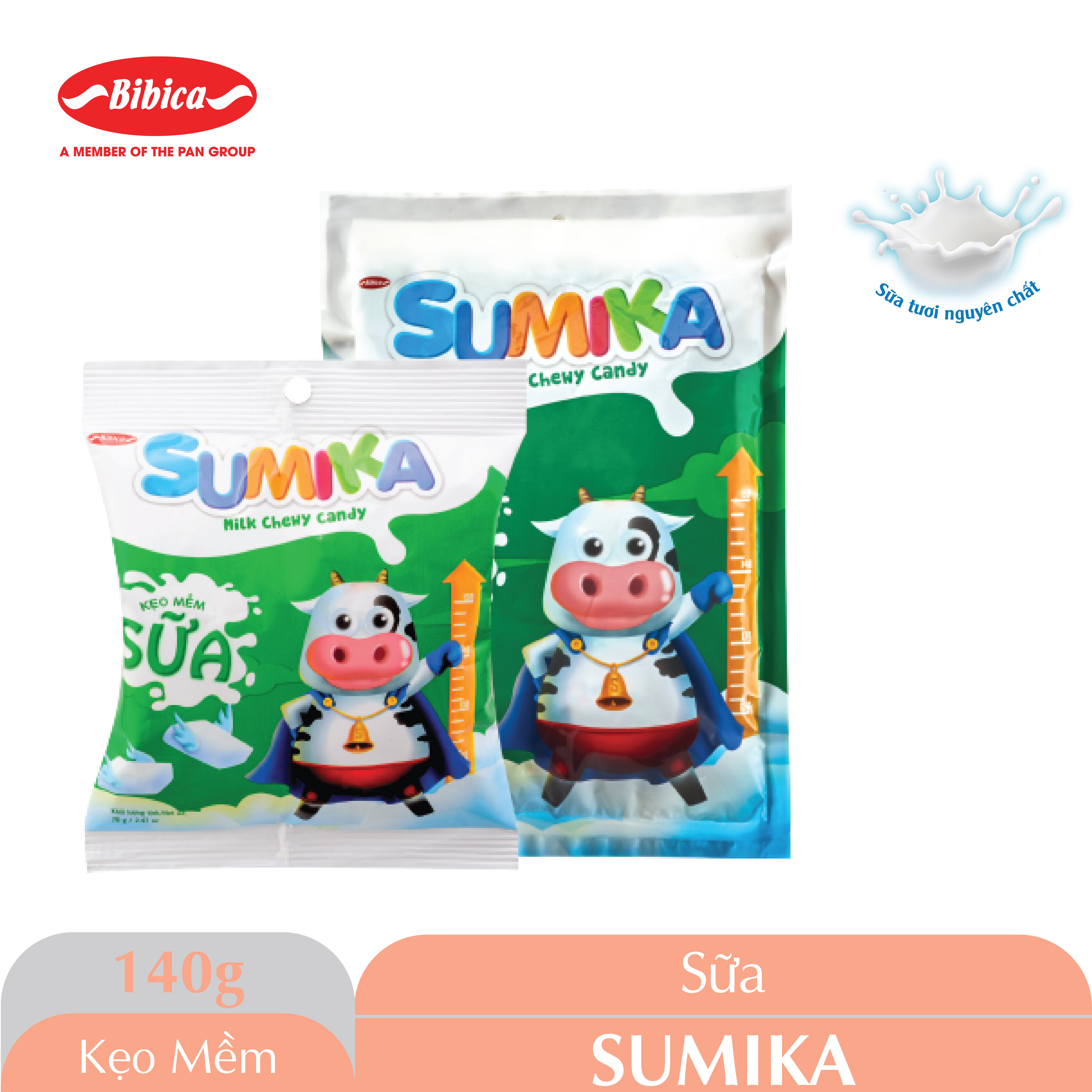 Kẹo mềm Sumika Bibica - 140g