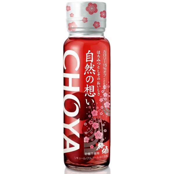MƠ CHOYA PHIÊN BẢN HOA ANH ĐÀO (CHAI 325ML - LOẠI MƠ MẬT ONG TÍA TÔ)