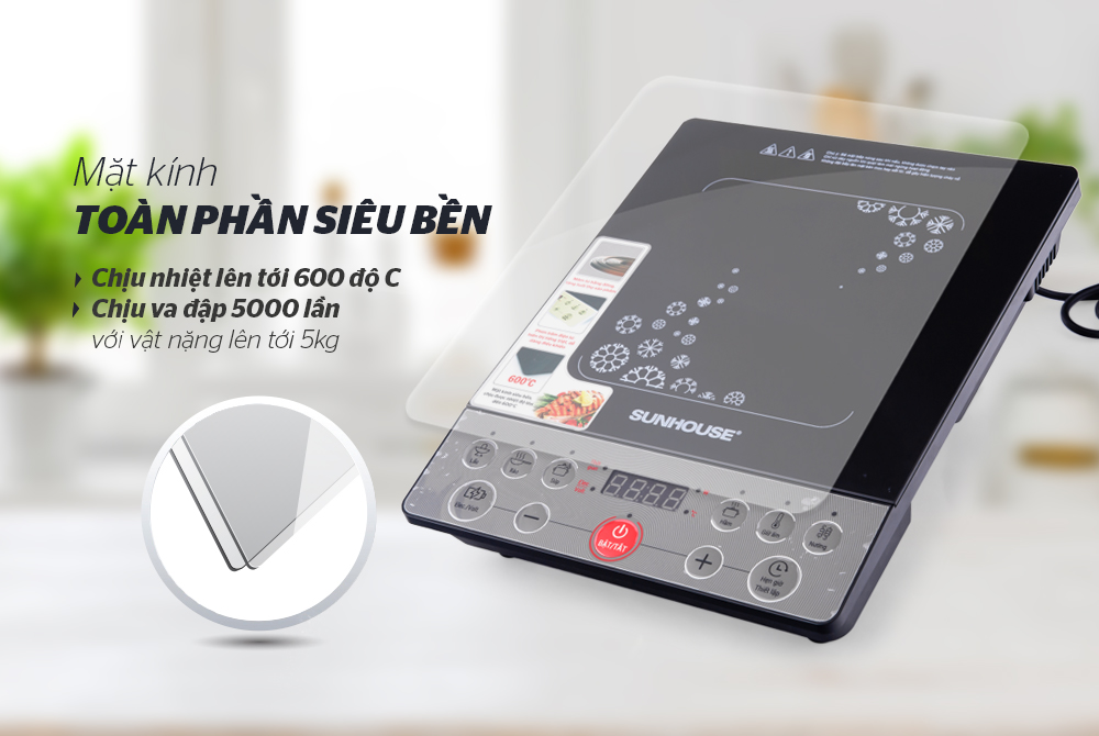 Bếp điện từ Sunhouse SHD6152