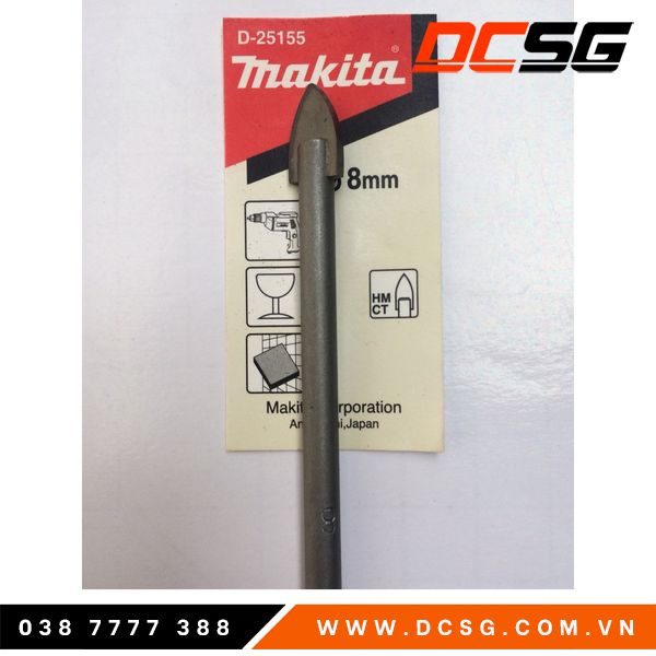 MŨI KHOAN GẠCH MEN THỦY TINH MAKITA D-25155