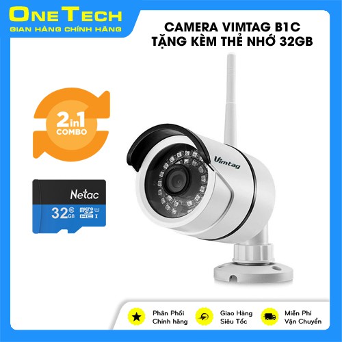 Camera ip ngoài trời Vimtag b1-c