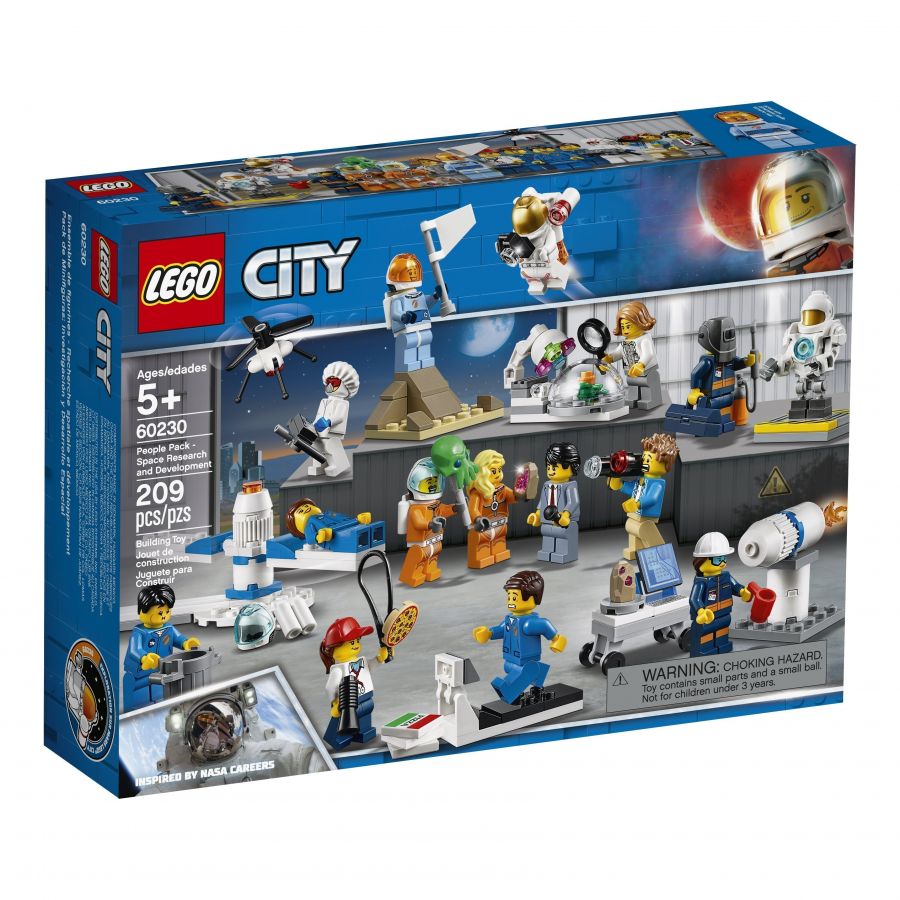 LEGO CITY 60230 Đội Ngũ Nghiên Cứu Và Phát Triển Không Gian