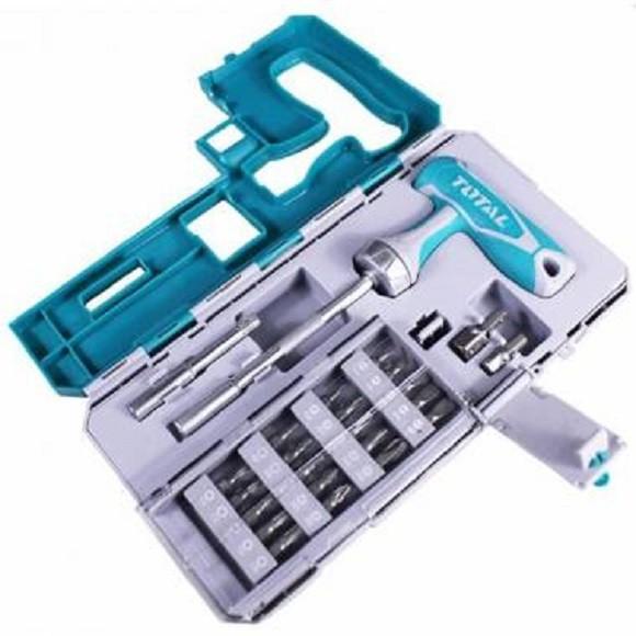 Bộ mũi vít 25 chi tiết Total TACSD30256