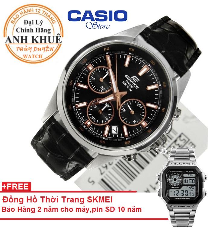 Đồng hồ nam dây da Casio EFR-527L-1AVUDF