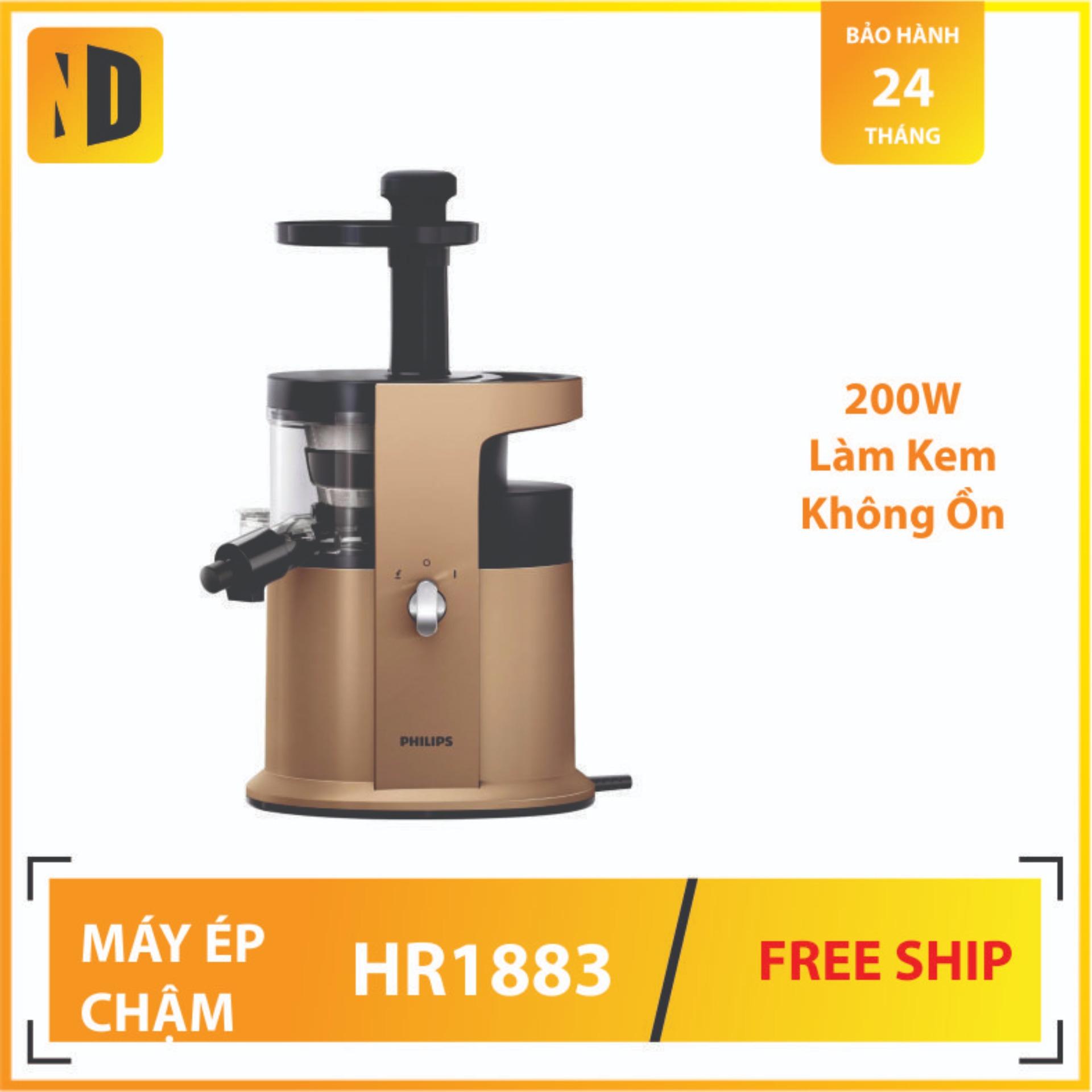 Máy ép trái cây tốc độ chậm Philips HR1883