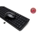 Bộ bàn phím và chuột không dây Glatten KM18