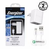 Sạc Energizer Quick Charge 2.0 + Kèm cáp MicroUSB - ACW1QEUHMC3