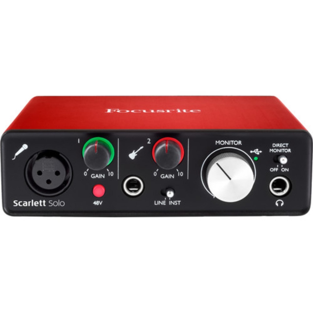 Sound card thu âm Focusrite Scarlett Solo