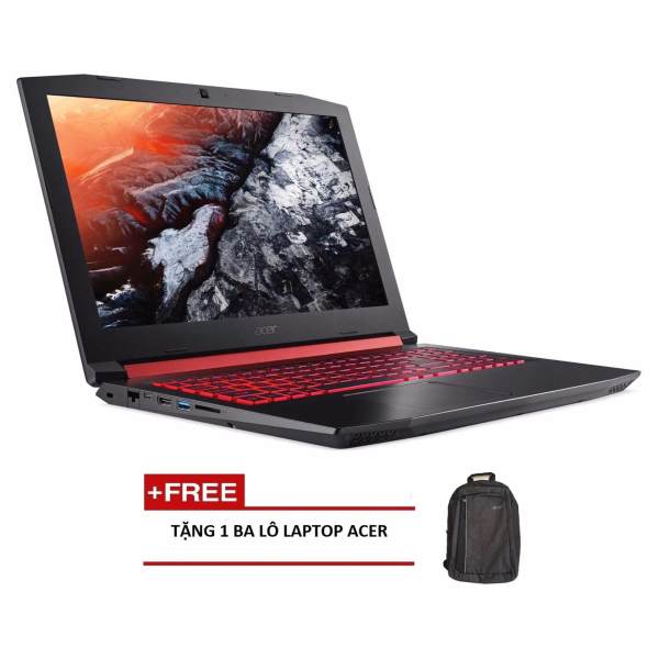 Laptop Acer Aspire AN515-51-5775 NH.Q2SSV.004 i5-7300HQ/8G/1TB/2GB GTX1050/15.6FHD (Đen) + Tặng 1balo laptop ACER - Hãng phân phối chính thức