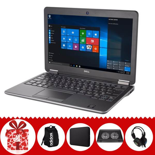 Laptop Dell Latitude E7240 Cảm Ứng ( i5-4300U, 12.5inch, 16GB, SSD 480GB ) + Bộ Quà Tặng - Hàng Nhập Khẩu