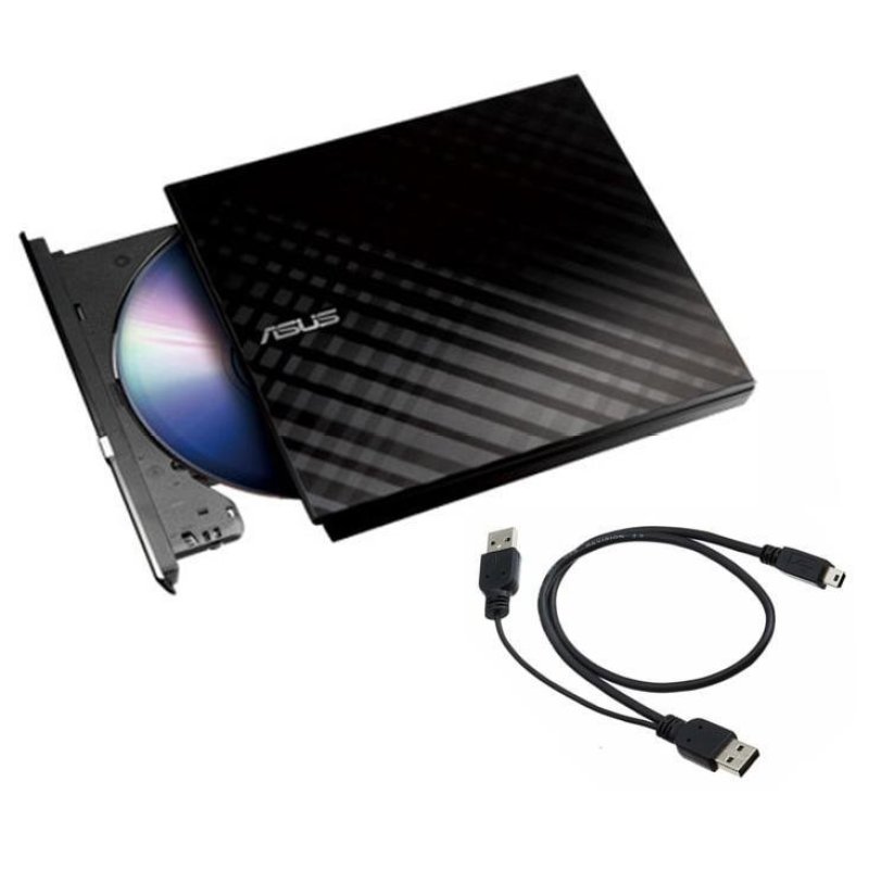 Bảng giá Ỗ đĩa quang rời Asus SDRW-08D2S-U DVD-RW External Slim (Đen) Phong Vũ
