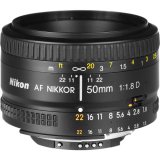 Ống kính Nikon AF Nikkor 50mm F1.8D