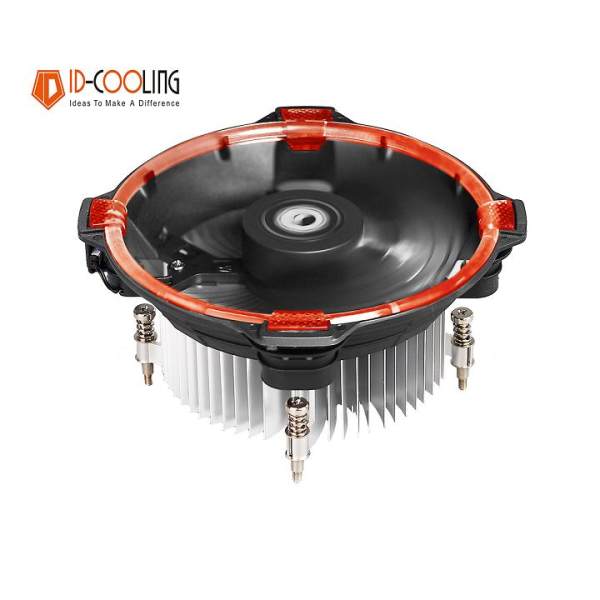 Quạt tản nhiệt cpu ID-Cooling DK-03 Halo (Led Đỏ) - Led Ring, Sức gió lớn, Hiệu năng mạnh mẽ