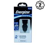 Sạc ô tô Energizer UL 4.8A 2 USB DCA2DUBK3