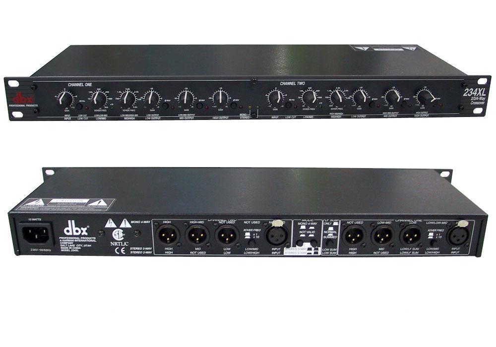 Thiết bị chỉnh âm Crossover DBX-234 XL