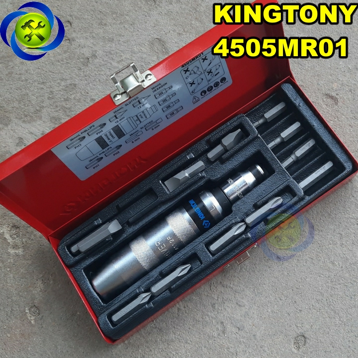 BỘ TUA VÍT 14 CHI TIẾT KINGTONY 4505MR