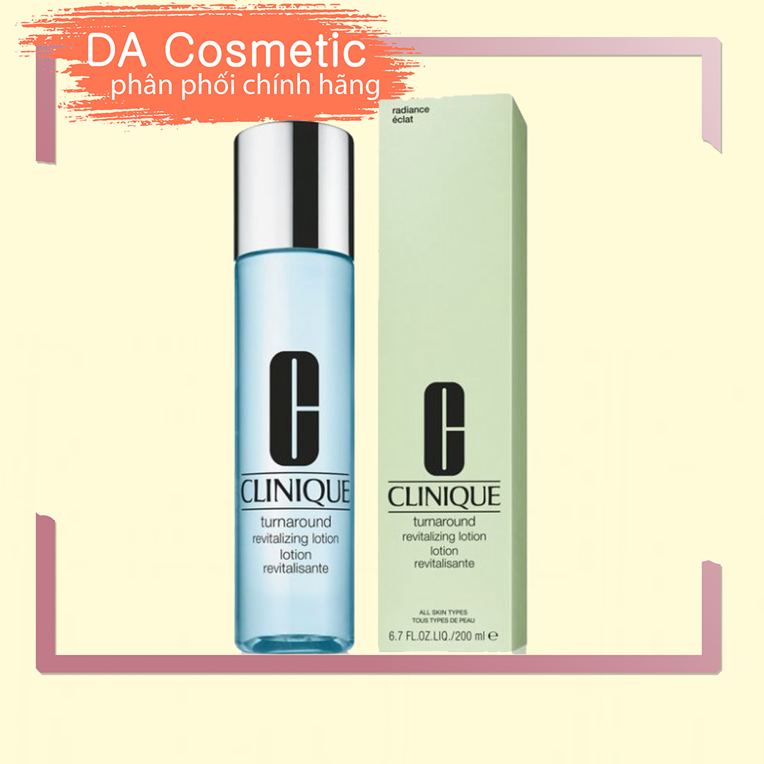 Nước Hoa Hồng Clinique Turnaround Revitalizing Lotion 200ml