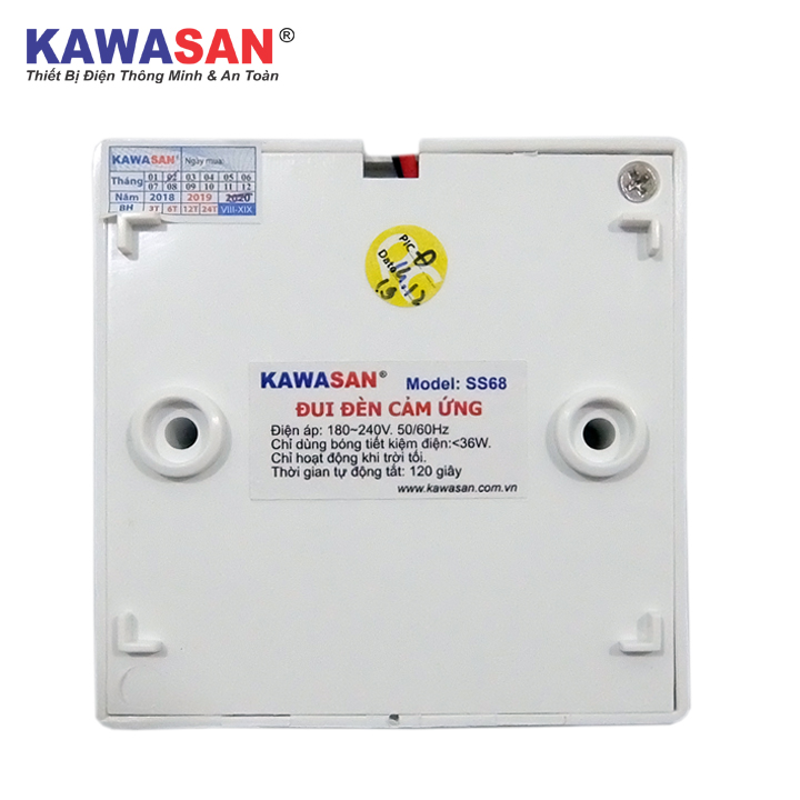 Đuôi đèn cảm ứng Kawa SS68