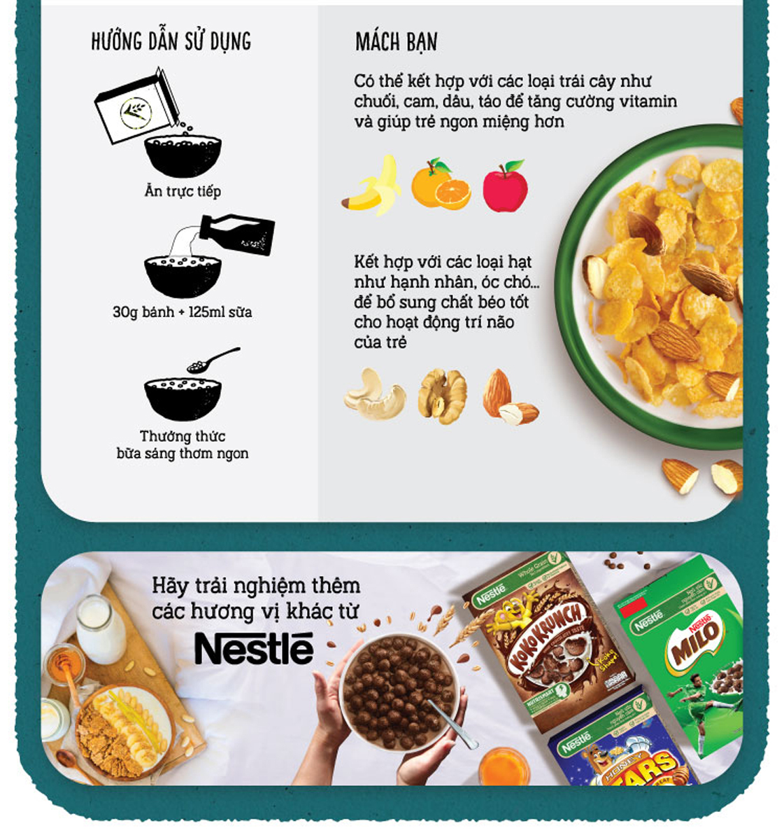 Ngũ cốc Nestlé bắp và mật ong