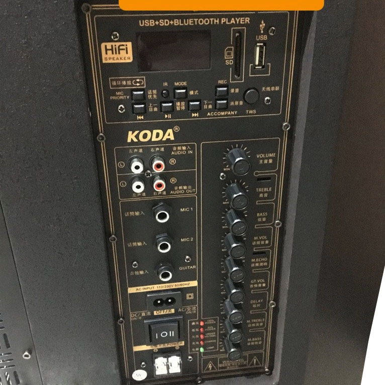 Loa kéo di động Koda KD-1209