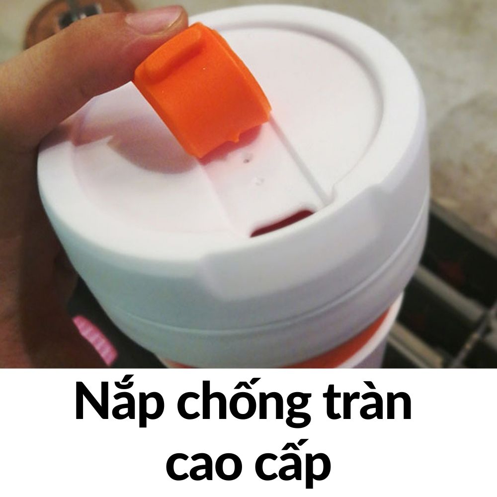 Bình Nước Gấp Gọn Silicone 350ml