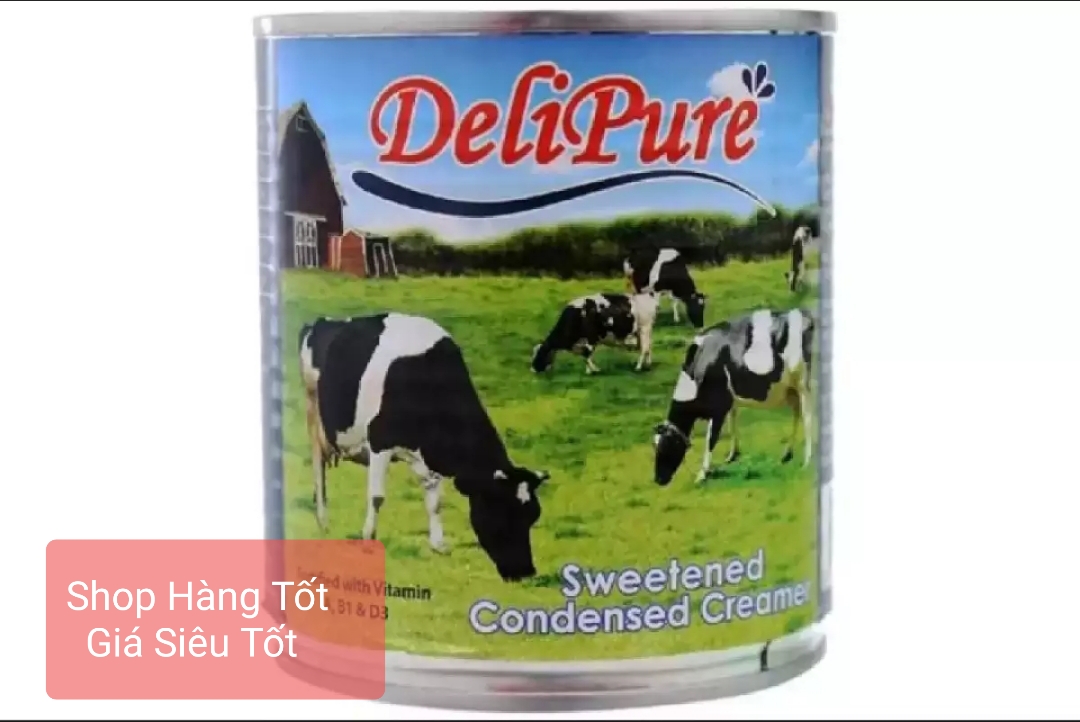 Sữa đặc Delipure 380g combo 10 lon