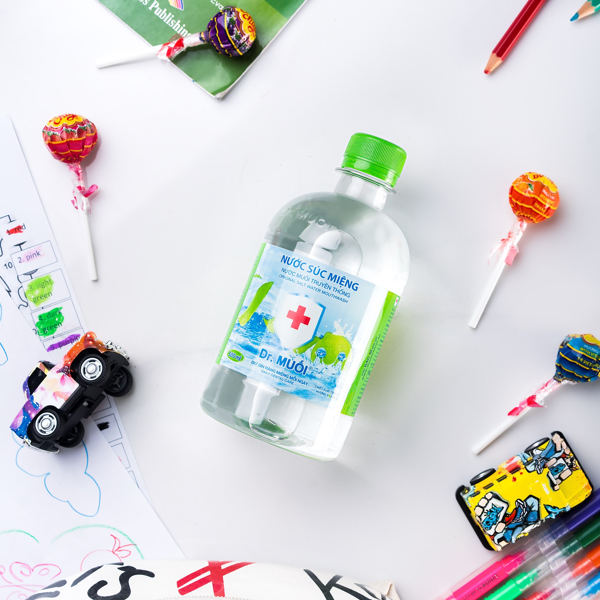 Nước súc miệng Dr. Muối 1000ml