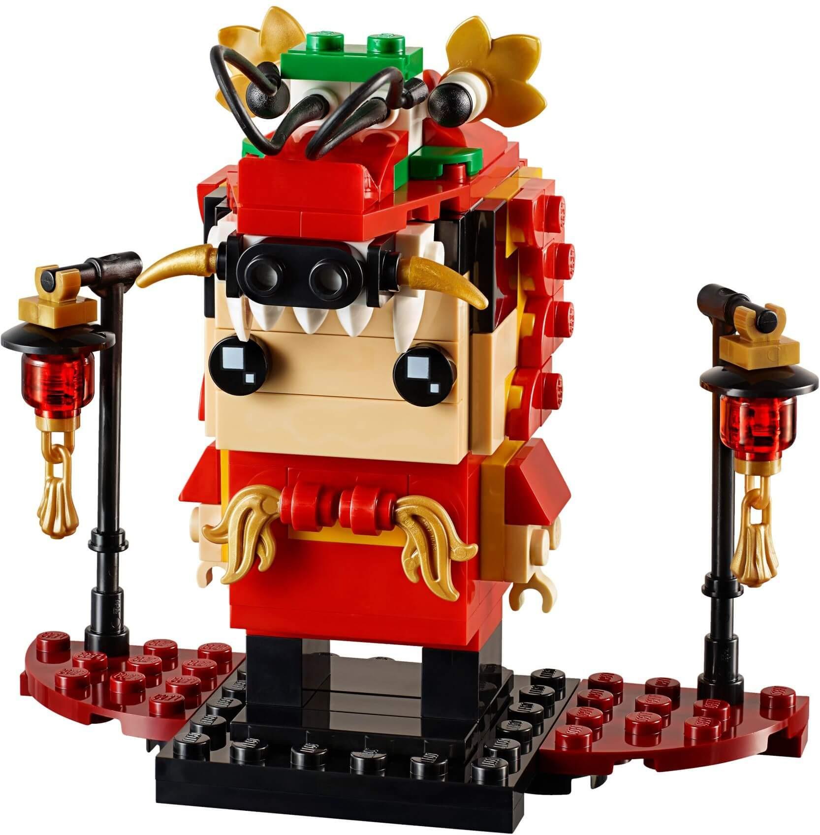 Đồ chơi lắp ráp Lego 40354 - Biểu Diễn Múa Lân