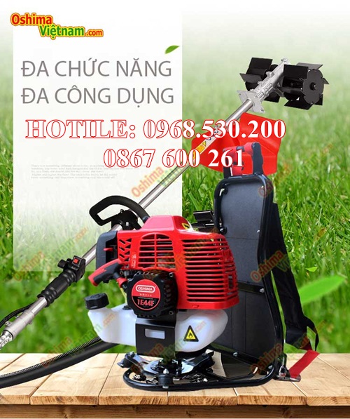 Máy sạc cỏ Oshima 1E44F