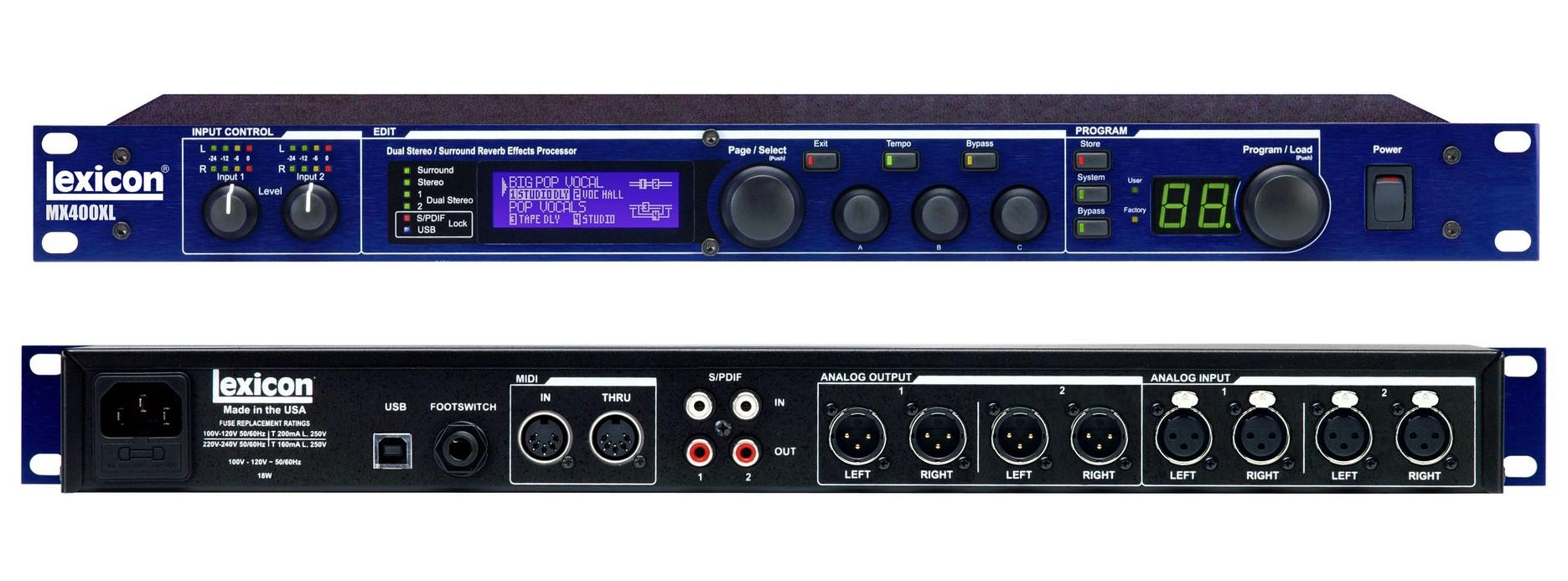 Bộ xử lý âm thanh Lexicon MX400XL