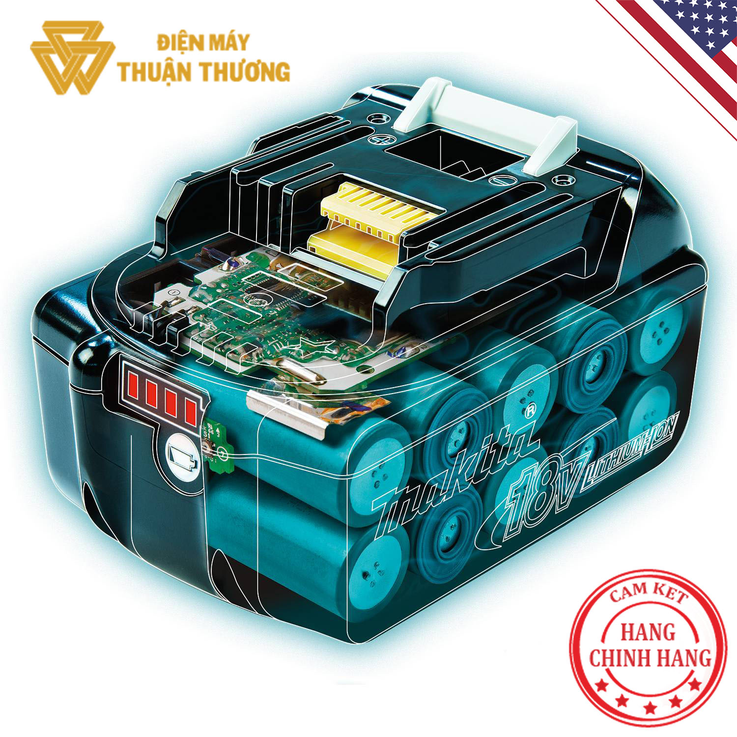 PIN LITHIUM MAKITA BL1840B